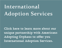 international adoption services from Americans Adopting Orphans