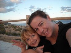 Adoptive Family Photo: Jen and Drake at the Mexico Vacation House, click to view bigger version