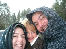 Adoptive Family Photo: Day Trip to the Mountain to Play in the Snow, click to view bigger version