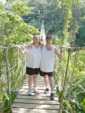 Adoptive Family Photo: Exploring a Rainforest, click to view bigger version
