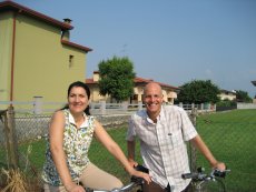 Adoptive Family Photo: Going for a Bike Ride, click to view bigger version