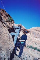 Adoptive Family Photo: Rock Climbing in Utah, click to view bigger version