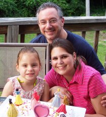 Adoptive Family Photo: Amanda�s Birthday Party, click to view bigger version
