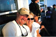 Adoptive Family Photo: Boating Fun on Vacation, click to view bigger version