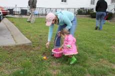 Adoptive Family Photo: Easter Egg Hunt, click to view bigger version