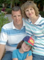 Adoptive Family Photo: Vacation at the Beach<br>With Our Niece, Anna, click to view bigger version