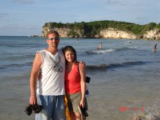 Adoptive Family Photo: A Little Dusty After Riding Dune Buggies!, click to view bigger version