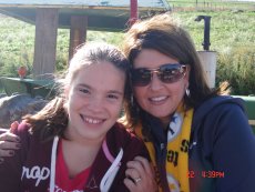 Adoptive Family Photo: With Our Niece at the Pumpkin Farm, click to view bigger version