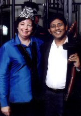 Adoptive Family Photo: At a Fund Raiser Party, click to view bigger version