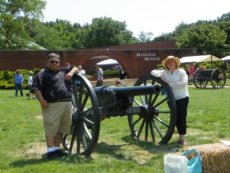 Adoptive Family Photo: At Manassas Battlefield, click to view bigger version