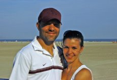 Adoptive Family Photo: On Vacation at the Shore, click to view bigger version