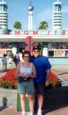 Adoptive Family Photo: Vacationing in Disney <br>on Our 10th <br>Anniversary, click to view bigger version