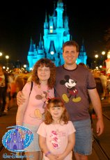 Adoptive Family Photo: Disney's Magic Kingdom, click to view bigger version