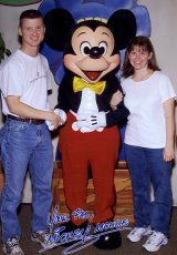 Adoptive Family Photo: We Met Mickey Mouse at<br>Walt Disney World in Orlando, click to view bigger version