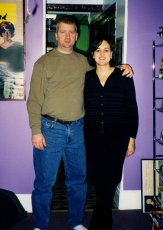 Adoptive Family Photo: Visiting Kim's Cousin in <br>New York, click to view bigger version
