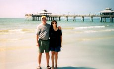 Adoptive Family Photo: At the Beach in Florida, click to view bigger version