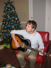 Adoptive Family Photo: Matt Loves to Play Guitar, click to view bigger version