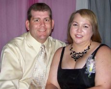 Adoptive Family Photo: At a Friend�s Wedding Reception, click to view bigger version