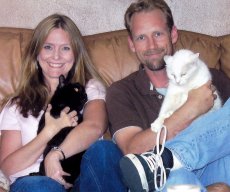 Adoptive Family Photo: With Bubba and Casey, click to view bigger version
