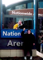 Adoptive Family Photo: At a Hockey Game in Ohio, click to view bigger version