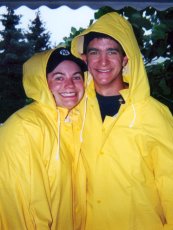 Adoptive Family Photo: On Our Way to a<br>Yankee Game in New York, click to view bigger version