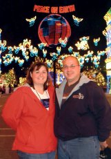 Adoptive Family Photo: At Disney�s MGM Studios at <br>Christmas Time, click to view bigger version