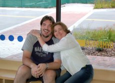 Adoptive Family Photo: Andi and Troy at the Gymboree, click to view bigger version