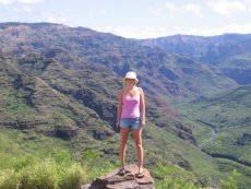 Adoptive Family Photo: Hiking in Hawaii, click to view bigger version