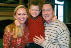 Adoptive Family Photo: At Jack's School Christmas Concert, click to view bigger version