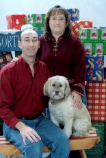 Adoptive Family Photo: Our Family at Christmas, click to view bigger version