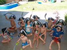 Adoptive Family Photo: Chrissy Held a Pirate Camp for the Neighborhood Kids, click to view bigger version
