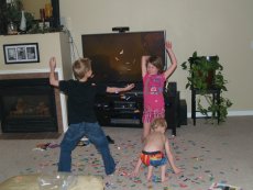 Adoptive Family Photo: Homemade Confetti - Making Messes is So Much Fun!, click to view bigger version