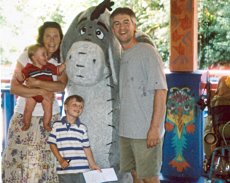 Adoptive Family Photo: Vacationing at Disney, click to view bigger version