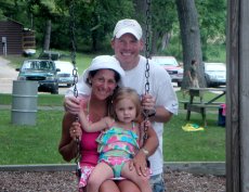 Adoptive Family Photo: Enjoying Family Time at the Lake House, click to view bigger version
