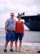 Adoptive Family Photo: On Vacation in<br>Corpus Christi, click to view bigger version