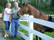 Adoptive Family Photo: Spending Time with Duke at the Farm, click to view bigger version