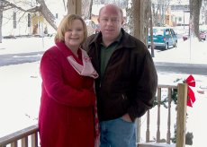 Adoptive Family Photo: Snow Day, click to view bigger version