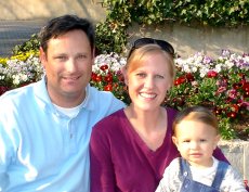 Adoptive Family Photo: Taking a Break at a Local<br>Amusement Park, click to view bigger version