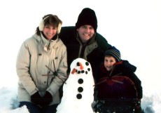 Adoptive Family Photo: Winter Fun