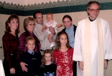Kevin�s Family at a Christening