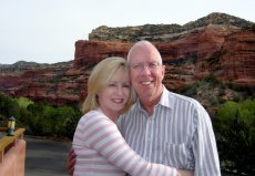 Adoptive Family Photo: At Red Rock, click to view bigger version