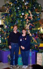 Adoptive Family Photo: Christmas Time at Disneyland, click to view bigger version