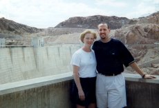 Adoptive Family Photo: Vacation at Hoover Dam, click to view bigger version