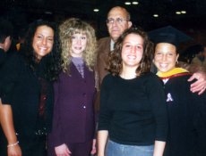 Adoptive Family Photo: At Victor�s Daughter�s College <br>Graduation, click to view bigger version
