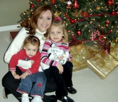 Adoptive Family Photo: Cassandra with Nieces<br>Millicent and Ingrid, click to view bigger version