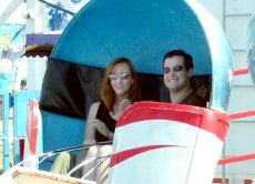 Adoptive Family Photo: Cass� Favorite Carnival Ride: You�re <br>Never too Old for a Ride on the<br>Tilt a Whirl!, click to view bigger version