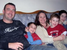 Adoptive Family Photo: With Our Nephews, click to view bigger version
