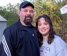 Adoptive Family Photo: At a BBQ, click to view bigger version