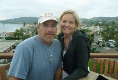 Adoptive Family Photo: Rooftop Lunch in Laguna, California, click to view bigger version