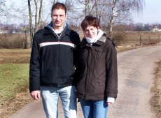 Adoptive Family Photo: Taking a Walk, click to view bigger version
